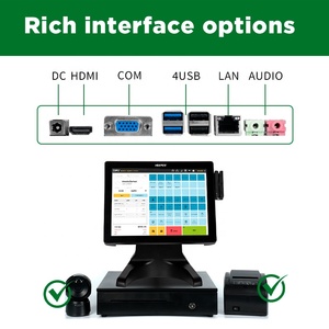 15 "קיבולת מסך מגע pos מכונת חיוב חלונות 10 מסעדה קמעונאית חיוב קמעונאית מכונת pos - Product Image 3