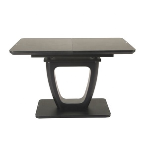 โต๊ะรับประทานอาหารหินอ่อน MDF เงาสูงทันสมัยโรงงานจีน - Product Image 2