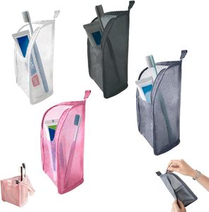 Trousse de toilette portable légère et imperméable en EVA avec maille, pour voyage - Product Image 5