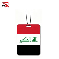 Cartes parfumées longue durée pour voiture, design Haïti, Maroc, Qatar, Arabie Saoudite, cadeau promotionnel, best-seller
