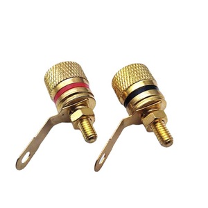 Brass <strong>Speaker</strong> <strong>Terminal</strong>, Banana Socket <strong>Terminal</strong>, <strong>Speaker</strong> Audio <strong>Connector</strong> - Product Image 4