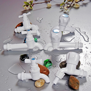 Robinet manuel en plastique PVC PP, 1 pièce, gros système d'<span class=keywords><strong>alimentation</strong></span> en <span class=keywords><strong>eau</strong></span> durable, robinet de salle de bains, vente en gros - Product Image 2