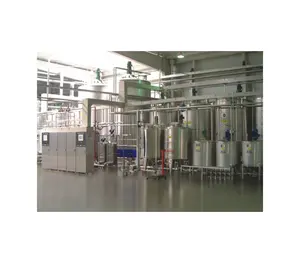 Oat milk processing and packaging line