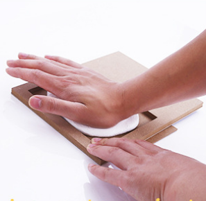 Little Baby-Kit de huella y huella de mano para recién nacido, estampado de arcilla, <span class=keywords><strong>con</strong></span> fecha y nombre - Product Image 6