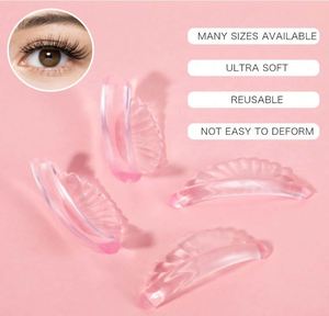 Custom Printed Reusable Silicone Eyelash Lift Pad Soft <b>Jelly</b> Lash Rod for Wholesale Beauty Salon Eyelash Perm Accessories - Product Image 4
