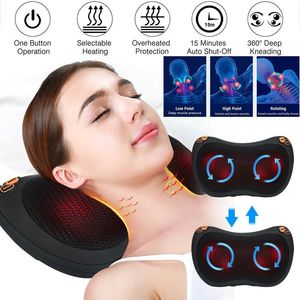 Massaggiatore Elettrico Shiatsu Intelligente EwayHealth EWMP-001 2025 per Tutto il Corpo con Massaggio Profondo, Cuscino Regolabile per Spalle e <span class=keywords><strong>Collo</strong></span> - Product Image 5