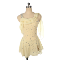 Justaucorps de gymnastique rythmique sans manches pour femmes et filles, vêtements de performance personnalisés pour le patinage sur glace, vêtements d'entraînement de danse pour le patinage artistique