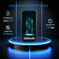 Nuevo Dispositivo Robusto 2026 con Pantalla de 6.5 Pulgadas, CPU Intel N150, 16GB+512GB RAM, 4G LTE/WiFi6/NFC/GPS, Resistente al Agua IP65, Lector de Códigos de Barras 1D/2D Opcional