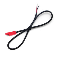 Kabel Daya Konektor Merah SAE Baterai Sepeda Motor Lepas Cepat 12V 2 Pin