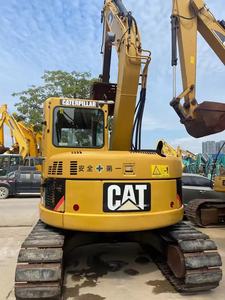 Mini-excavatrice Caterpillar 308C d'occasion, 8 tonnes, chenillée, du Japon, faible kilométrage, bon état, moteur, boîte de vitesses, pompe, et ensemble moteur pour rapport. - Product Image 3