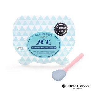 Máscara de modelado facial de hielo hidratante de ácido hialurónico de la mejor calidad Etiqueta privada OEM ODM - Product Image 2