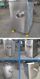 Máquina picadora de carne Anatole, mezcladora industrial de plástico vegetal resistente - Product Image 6