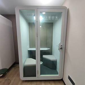 Modern 0ffice Furniture Home Pod Estudio portátil Trabajo A prueba de sonido Móvil Insonorizado Single Person Office Pods - Product Image 6