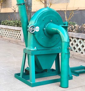 1800kg/h Wet and Dry Dual-use Electric Small Grain Feed Grinding Crushing Powder Machine Automatic Wheat Corn Flour <b>Grinder</b> Mill - Product Image 3
