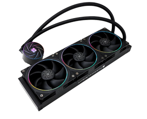 Refroidisseur liquide pour processeur AIO Aqua Elite 360 V2 Black ARGB 360 mm, neuf, pour Intel et AMD - Product Image 2