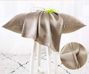 Manufacturer Supply <b>100</b>% Mulberry <b>Silk</b> 22 Momme <b>Pillowcase</b> Luxury Square Custom Size Color Knitted Technics for Home Wholesale - Product Image 5