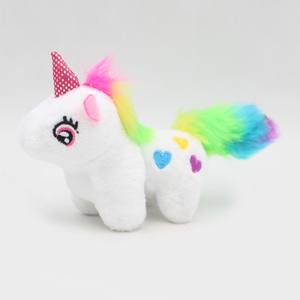 Porte-clés <span class=keywords><strong>Licorne</strong></span> en Peluche Arc-en-ciel, Vente Chaude d'Usine, Petits Animaux en Peluche, Jouets Porte-clés <span class=keywords><strong>Licorne</strong></span> - Product Image 4