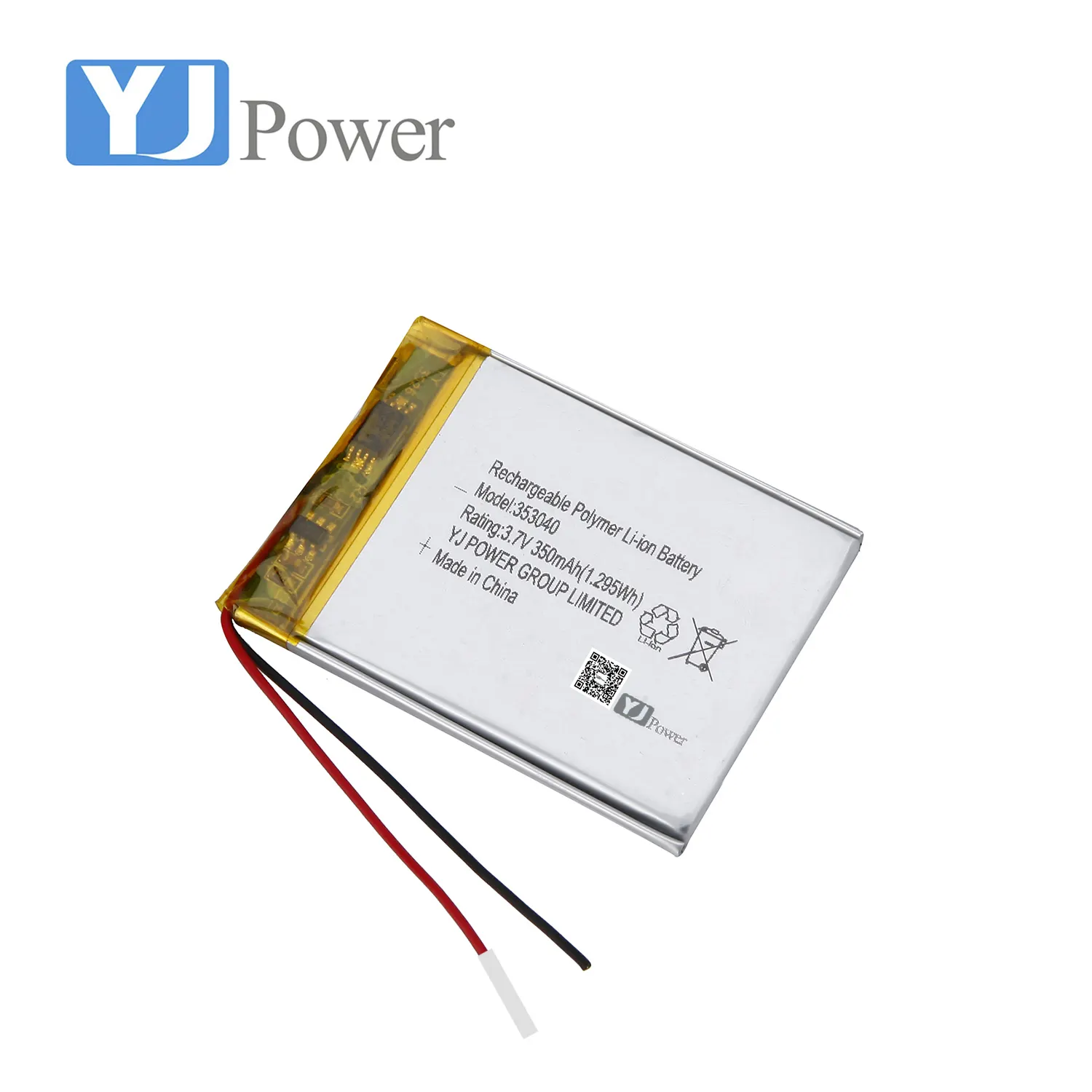 Bán buôn năng lượng cao 3.7V 350mAh pin lithium polymer 353040 Li po cho các công cụ điện