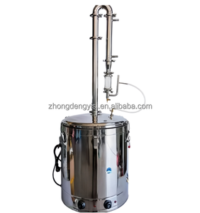 Destilador de Aceites Esenciales Eléctrico Comercial con Capacidad de 15L 25L 33L 50L 70L 98L, Extractor de Aceite Esencial de Buena Calidad - Product Image 3