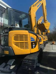 เครื่องยนต์แท้จากญี่ปุ่น 5.5 ตัน รถขุดขนาดเล็ก Komatsu Pc55mr-2 รุ่นตีนตะขาบ พร้อมมอเตอร์ปั๊ม - Product Image 3