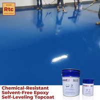 Revêtement époxy sans solvant pour revêtement résistant à l'abrasion Application de truelle Revêtement époxy pour usine