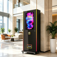 Máquina Expendedora Inteligente Multifuncional con Pantalla Publicitaria HD y Verificación de Edad