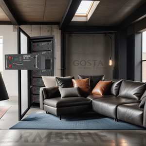 GOSTA 6000 次循环 100Ah 机架式磷酸铁锂太阳能电池 48V 4.8KWH 机架式能源动力电池组 - Product Image 6