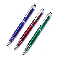 Pluma táctil personalizada de metal de alta calidad Pluma de pantalla táctil