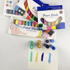 Ensemble de crayons de peinture à l'huile et à la tempera lavables et solubles dans l'eau pour le visage et le corps, idéal pour les festivals et les masques - Product Image 4