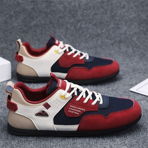 Scarpe da uomo 2026 estive nuove traspiranti e versatili in mesh, scarpe sportive bianche da skateboard casual da uomo per giovani - Product Image 2