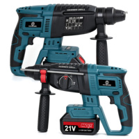 Marteau perforateur rotatif ADC45 pour la décoration intérieure et les projets d'ingénierie & perceuse à percussion électrique sans fil Makitas pour le bricolage