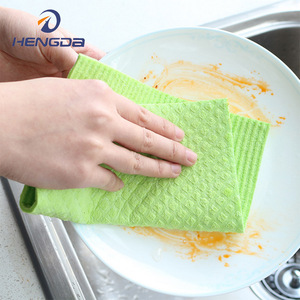 Paños de cocina Hengda de pulpa de madera y algodón absorbentes para limpiar ollas y sartenes - Product Image 2
