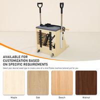Chaise Wunda en bois d'érable avec poignées auxiliaires pour Pilates – Plusieurs couleurs disponibles pour l'entraînement et la relaxation corporelle – Offre spéciale