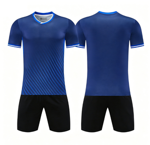 Maillot de football pour adultes en gros, personnalisé avec logo et numéros, séchage rapide, maillot de sport, nouveau maillot de football pour équipe et club de la saison - Product Image 3