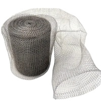 <strong>Best</strong> Price 304 316 Stainless <strong>Steel</strong> <strong>Mesh</strong> Hole Filling <strong>Fabric</strong> Gap Plug Knitted Wire Metal <strong>Mesh</strong> Roll Rodent Proof Wire Metal Screen