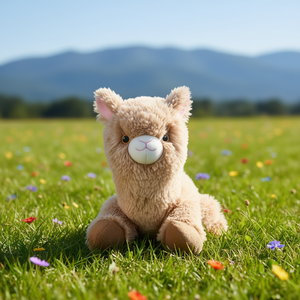 Alpaca de Peluche de 22 cm, Juguete de Peluche Suave para Mascotas - Product Image 3