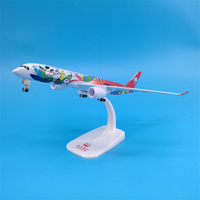 Modèle d'avion à l'échelle 1/300 de 20 cm, Airbus A350 de Sichuan Airlines, livrée China Panda, pour cadeau créatif