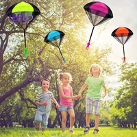 Lancer à la main Mini soldat Camouflage Parachute pour enfants jouets de plein air jeu éducatif volant Parachute Sport pour enfant jouets