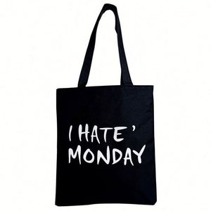 Low Moq <b>Large</b> Capacity Reusable Beach <b>Canvas</b> Cotton Shopping <b>Bag</b> Fast Delivery Folding Style for Travel Custom Logo - Product Image 4