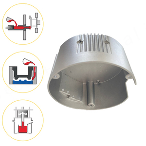 Fundición a presión Mecanizado automático Piezas de aluminio Piezas de fundición a presión de precisión Aleación de aluminio Piezas de fundición a presión - Product Image 2