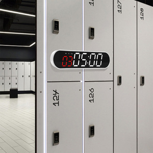 Portable Rechargeable Mini Gym Timer Countdown <strong>Clock</strong> With Magnetic Back For Home Fitness Training Consumer Electronics - Product Image 4