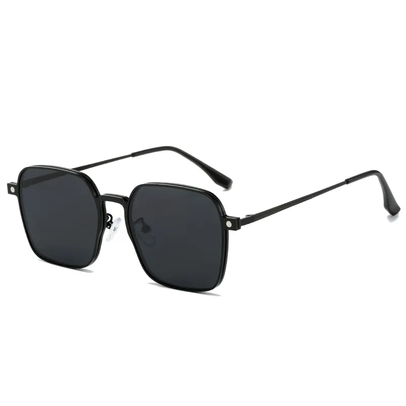 2024 Fashion Clip on Sunglasses Night Driving Glasses Aluminum Polarized Sunglasses