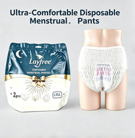 Culottes menstruelles jetables respirantes sans ailettes super absorbantes pour femmes, douces et personnalisables OEM – Vente en gros