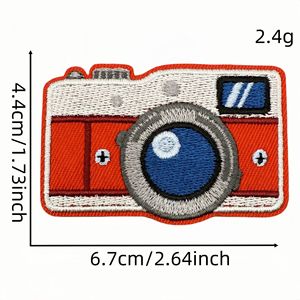 Neues Bügeleisen auf verschiedenen Cartoon-Kamera-Patch für die Dekoration von Kleider taschen - Product Image 4