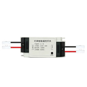 Smart Lighting Remote <b>Control</b> Switch 433MHz 220V AC No <b>Wiring</b> Required Through Wall <b>Control</b> For LED Lights Fans - Product Image 3