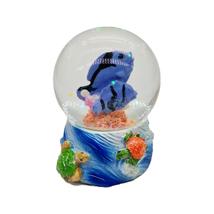 Tùy chỉnh Maldives Nước Đại dương Polo nhựa thủ công bông tuyết bóng mô hình động vật máy tính để bàn văn phòng đồ trang trí bán buôn tùy chọn tùy chỉnh - Product Image 1