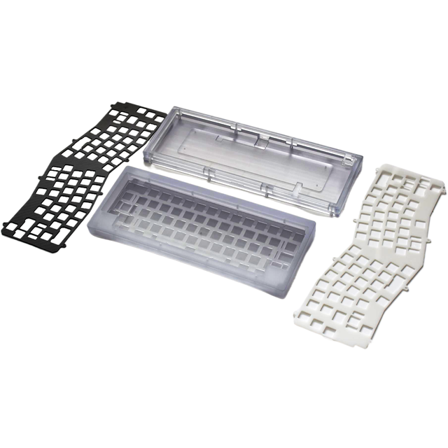 High Precision Custom Mechanical Keyboard Housing Stainless Steel/Aluminum CNC Machined Parts ISO9001 Certified