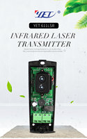 Sensor de fotocélula láser Reflectivr de nuevo diseño con interruptor Dip para establecer la distancia de detección