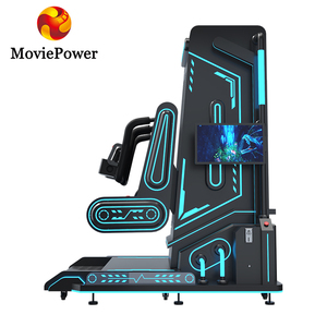 Machine VR 9D à 2 <span class=keywords><strong>places</strong></span>, équipement d'amusement intérieur, robot, simulateur de vol Airbus, jeu de réalité visuelle 9D - Product Image 6