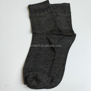 BLOCK EMF argent coton chaussettes antibactériennes confortable déodorant respirant décontracté <span class=keywords><strong>homme</strong></span> d'affaires chaussette (5 paires/<span class=keywords><strong>lot</strong></span>) - Product Image 3
